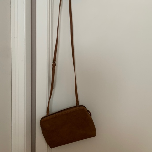 Ajustable brown hand bag - Picture 1 of 3